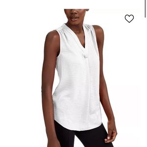 Alfani Satin V-Neck Tank Top, Created for Macy's